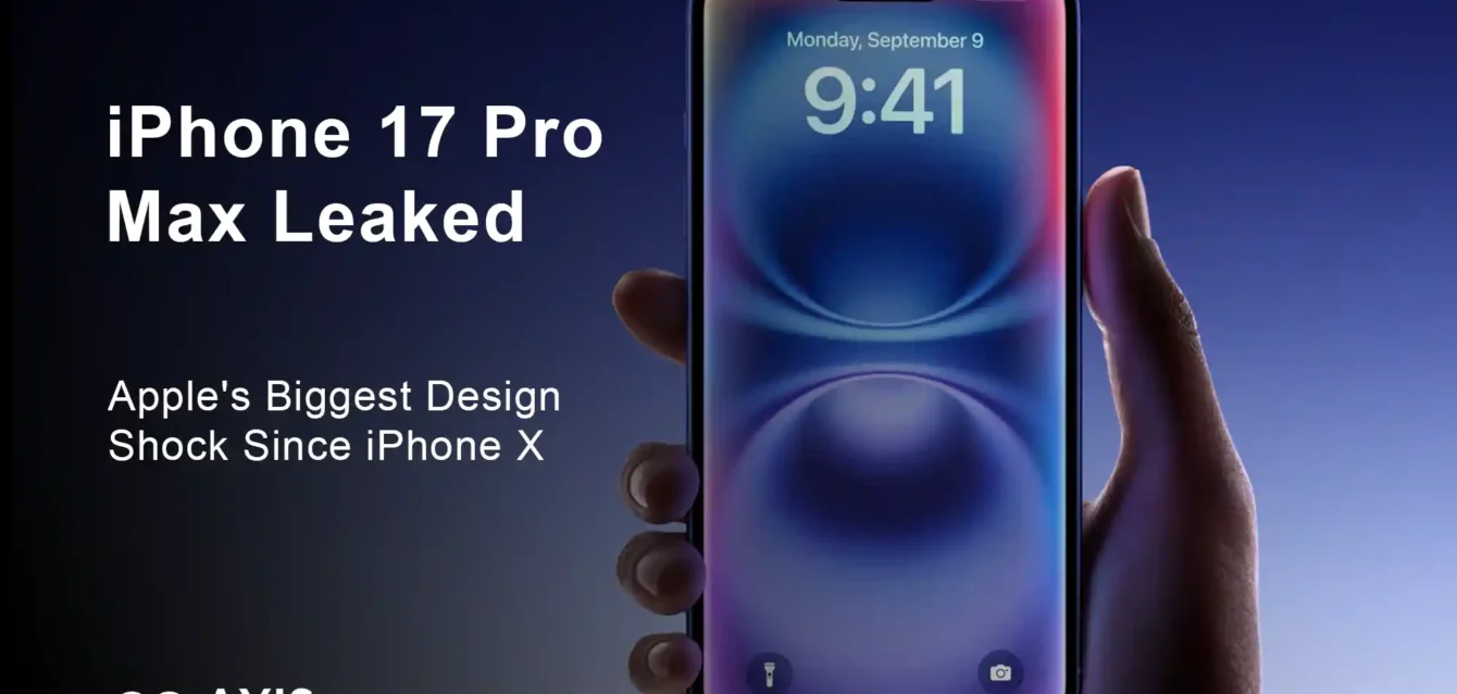 iPhone 17 Pro Max Leaked Apple's Biggest Design Shock Since iPhone X