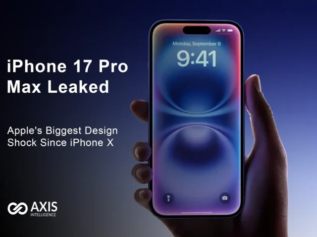 iPhone 17 Pro Max Leaked Apple's Biggest Design Shock Since iPhone X
