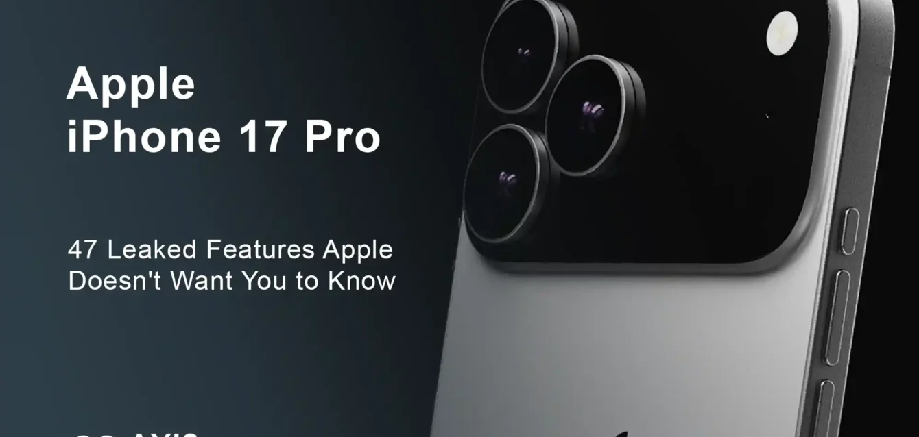 Apple iPhone 17 Pro Aluminium-Design mit horizontaler Kamera-Leiste durchgesickert Render