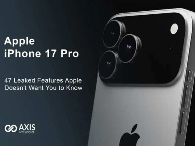 Apple iPhone 17 Pro aluminum design with horizontal camera bar leaked render