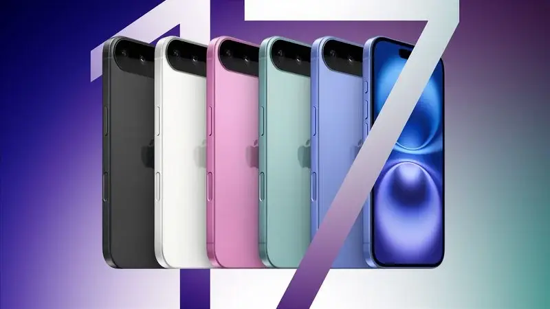 iPhone 17 colors