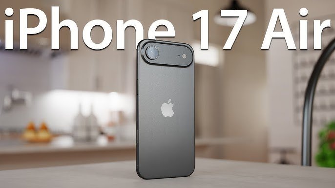 iPhone 17 Air internal components engineering cutaway showing 5.5mm thickness challenges A19 chip thermal management system
