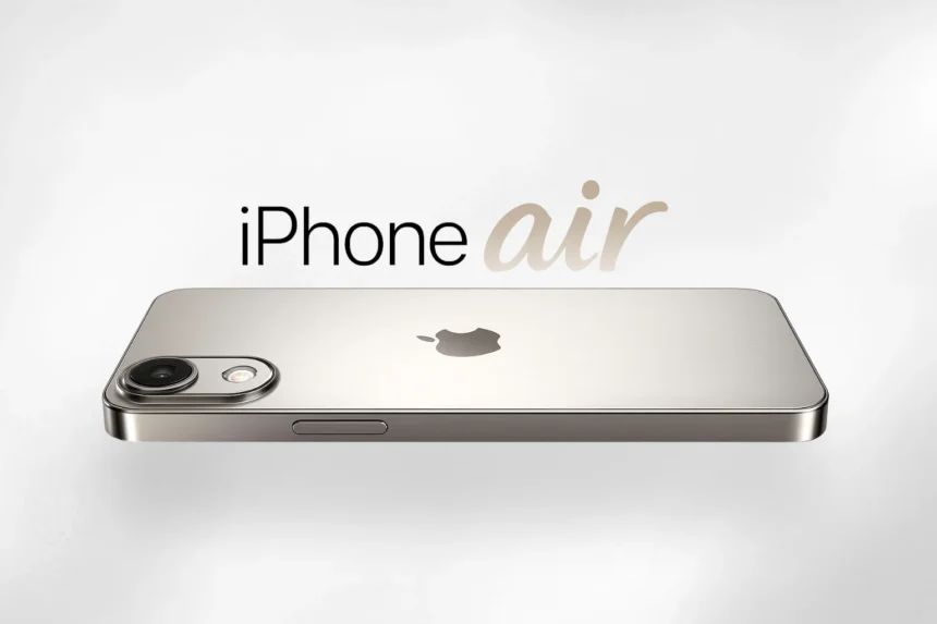 iPhone 17 Air vs Galaxy S25 Edge complete comparison chart showing specifications thickness battery camera performance differences