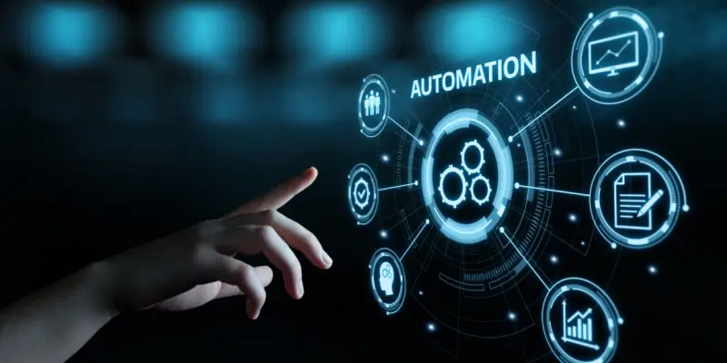 Microsoft Power Automate workflow builder for business process automation