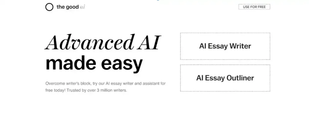 5 Best AI Tools Every College Student Should Try in 2025 2 AI Essay Writer – The Good AI