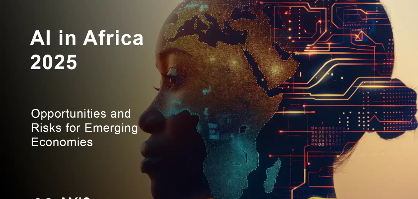 AI in Africa development map showing major tech hubs and innovation centers across the continent