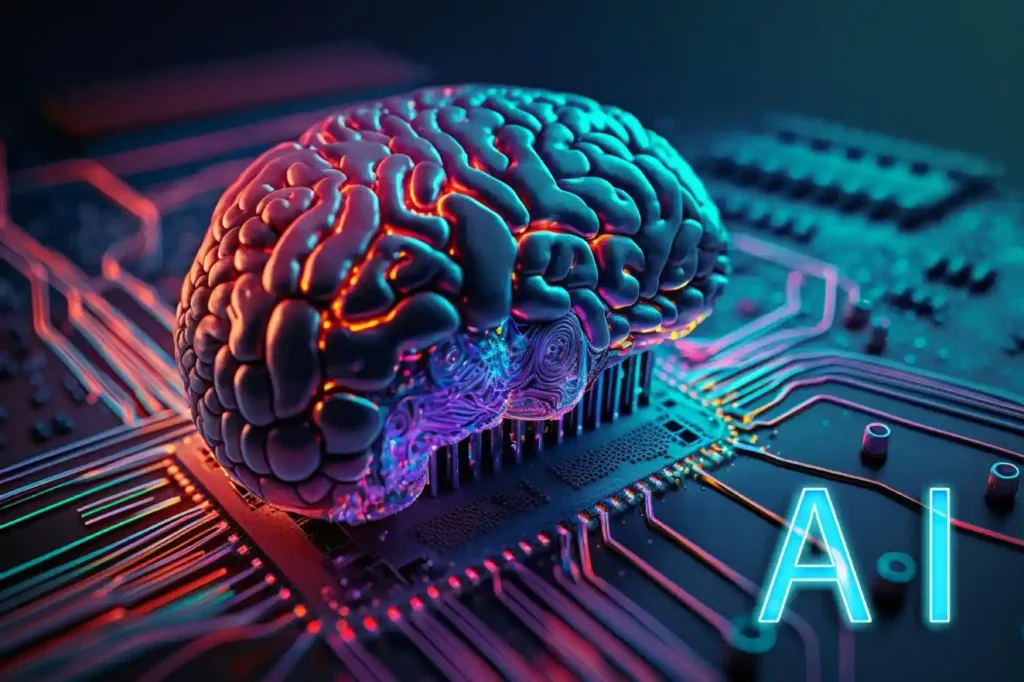 AI interface design patterns showing conversational UI, generative AI tools, and recommendation systems