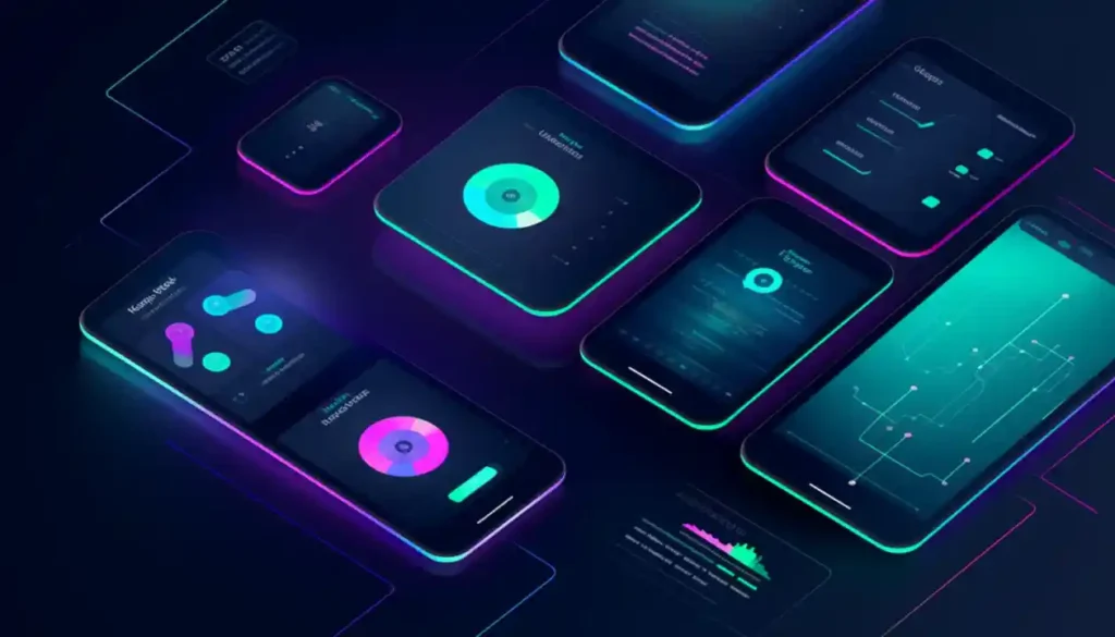 Infographic showing 25 AI UX design principles including transparency, user control, and contextual awareness