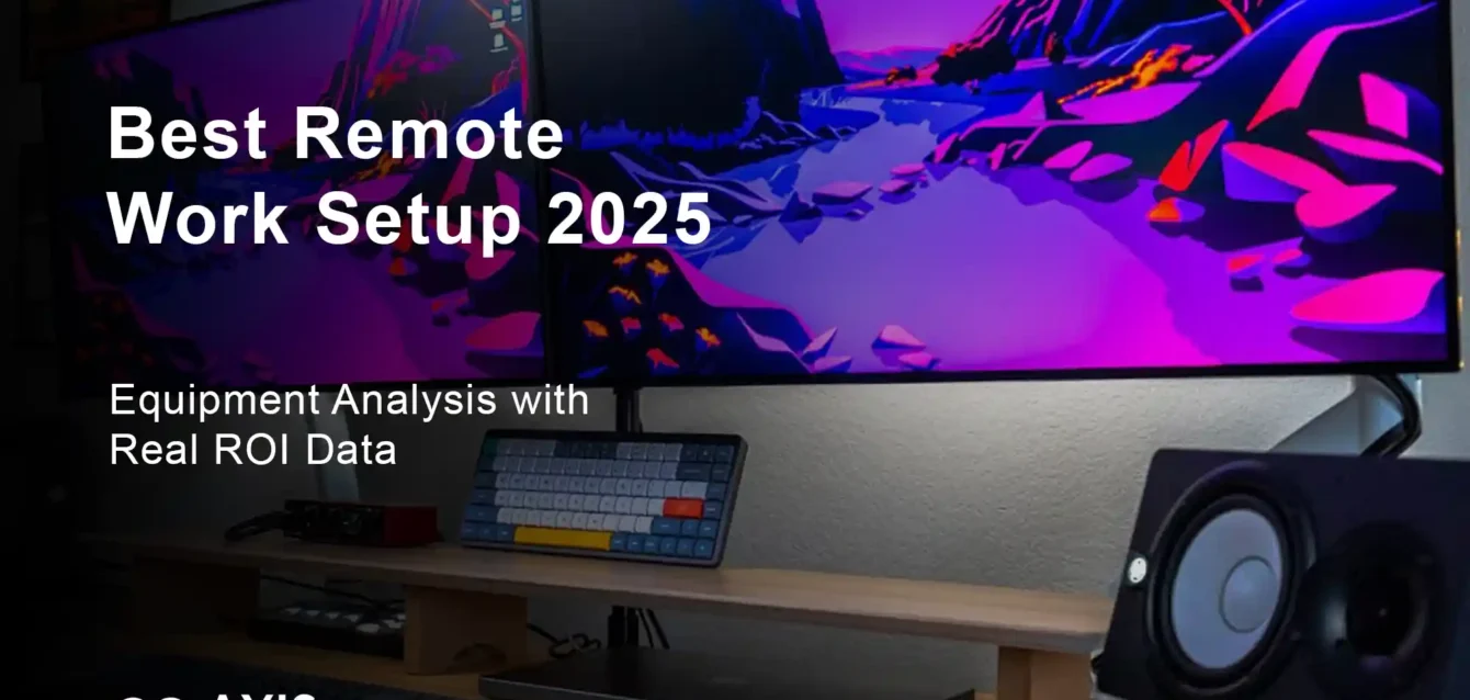 best Remote work setup 2025 productivity impact comparison table showing ROI by budget tier