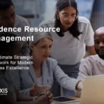 Credence Resource Management framework diagram showing integration of stakeholder trust building with operational excellence for business success
