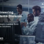 Engineering systems division workflow showing integration of aerospace, defense, and space systems projects