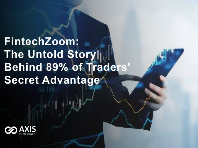 FintechZoom platform dashboard showing $47 billion daily trading intelligence data and 89% trader success rate analytics