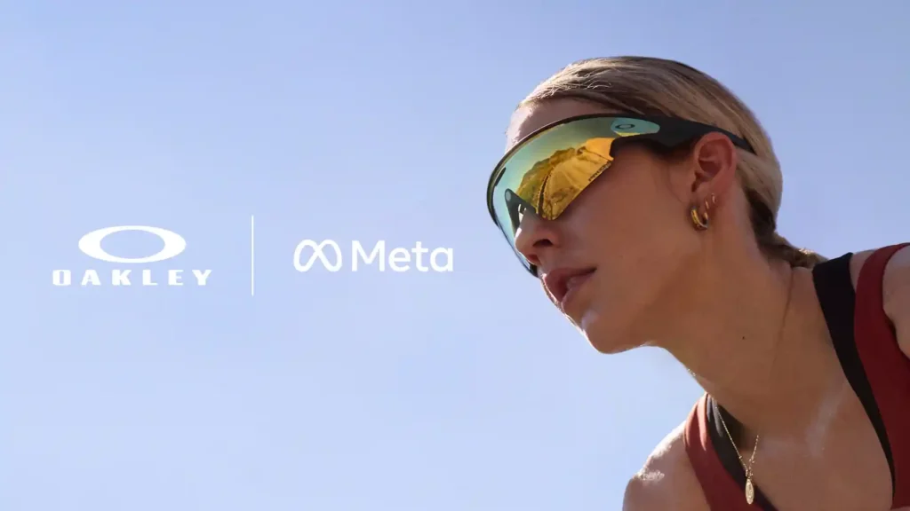 Oakley Meta Vanguard smart glasses waterproof design for athletes and sports