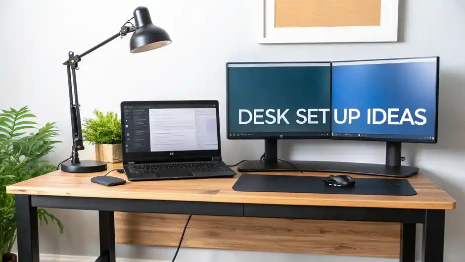office desk setup ideas 2025