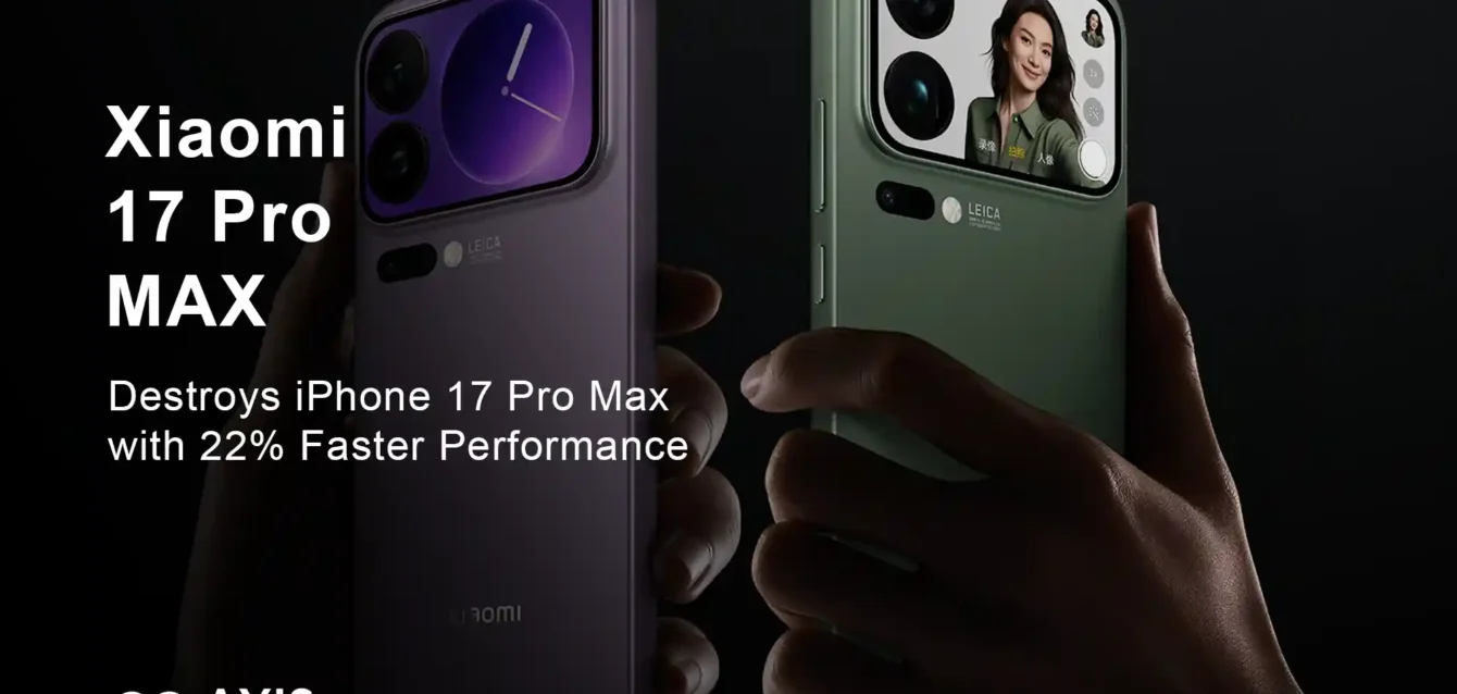 Xiaomi 17 Pro Max vs iPhone 17 : La performance plus rapide de 22% révélée Xiaomi 17 Pro Max détruit l'iPhone 17 Pro Max avec une performance plus rapide de 22%