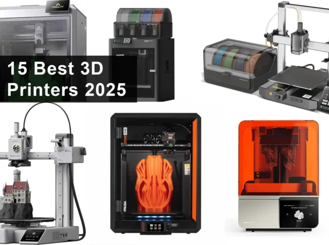 Best 3D printers 2025 side-by-side comparison showing FDM and resin models