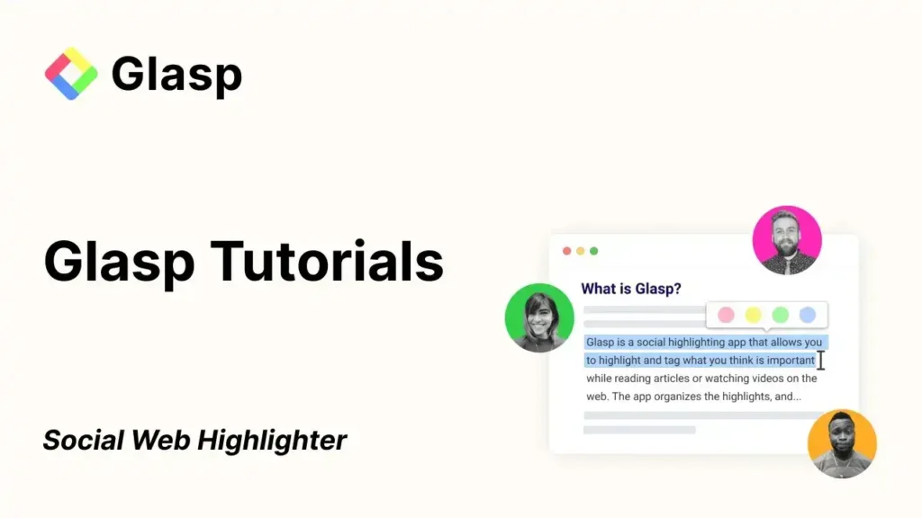 Glasp – Social Web Highlighting with AI Summaries Note taking apps 2026