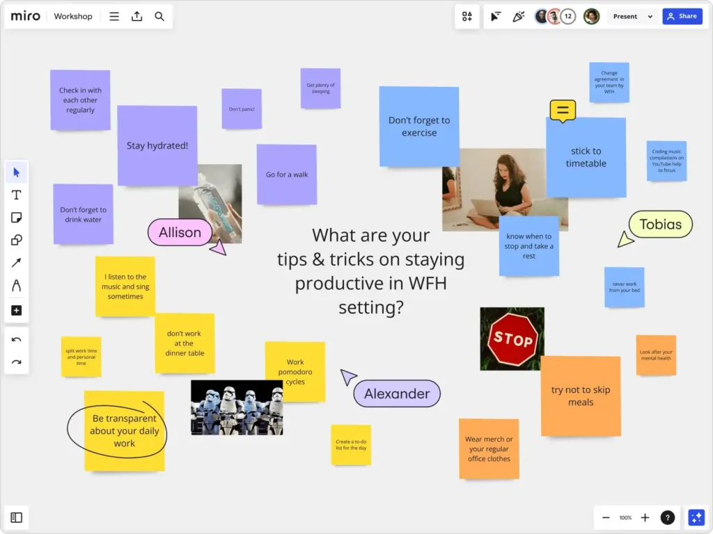 Note taking apps 2026 Miro