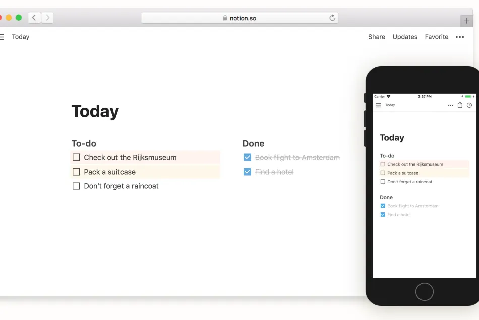 Note taking apps 2026 Notion