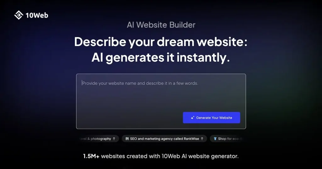10Web Best AI Website Builders 2026 Analysis