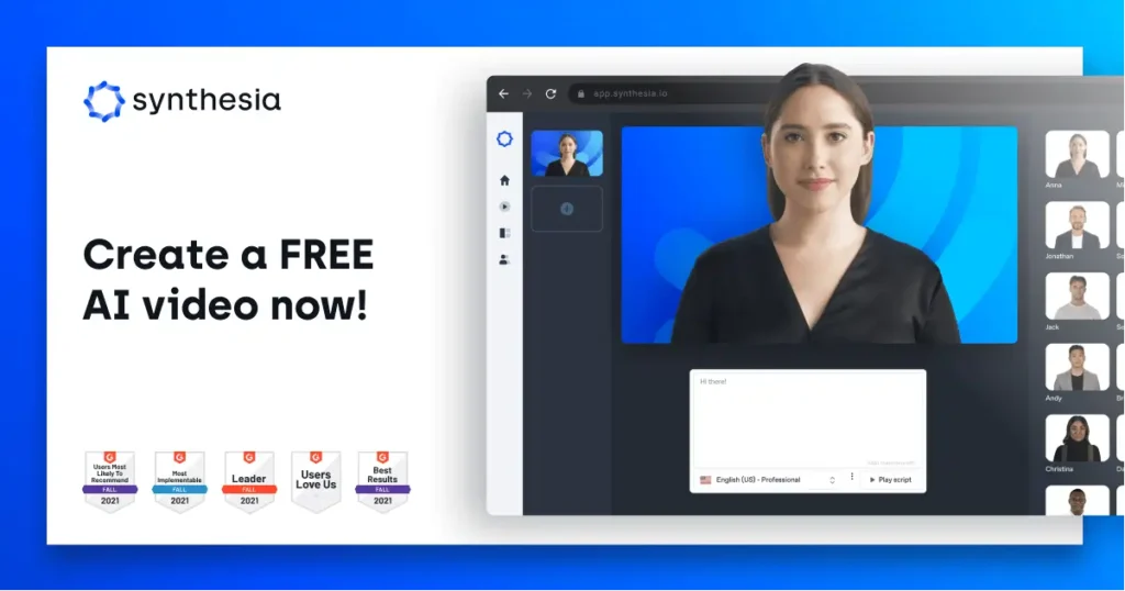 Synthesia Best AI Video Generators 2026 Analysis