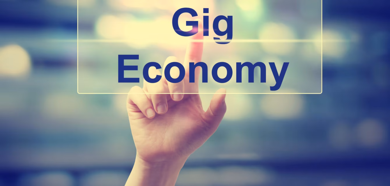 gig-economy-statistics Gig economy statistics 2026 — AGFRI resilience index showing high-skill freelancers at 76.2 vs app workers at 29.6, from Axis Intelligence Research