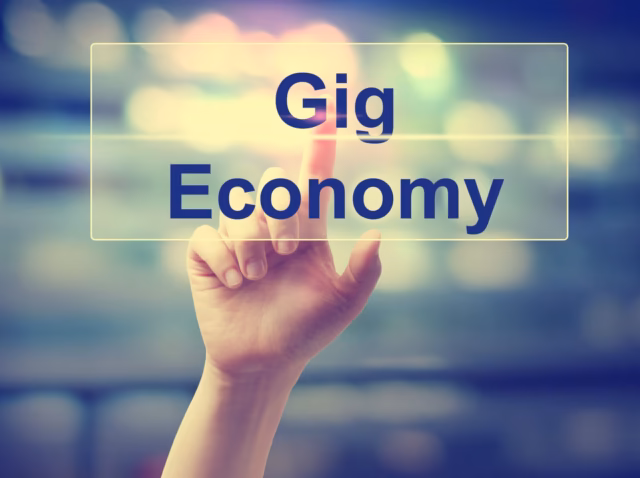 gig-economy-statistics Gig economy statistics 2026 — AGFRI resilience index showing high-skill freelancers at 76.2 vs app workers at 29.6, from Axis Intelligence Research