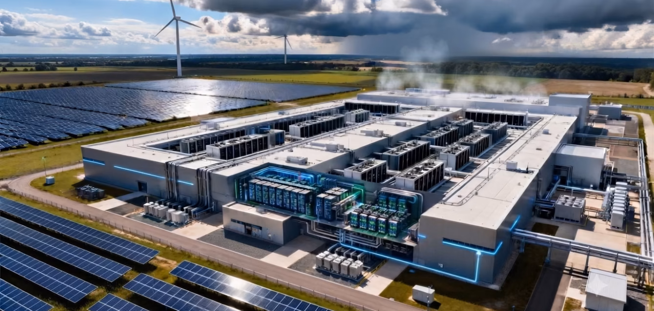 ai-data-center-carbon-footprint AI data center carbon footprint 2026 emissions chart showing hyperscaler CO2 data Global data center CO2 emissions rising from 180 Mt in 2024 to 320 Mt by 2030 IEA projection