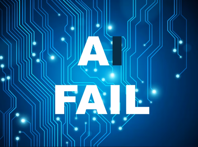 AI implementation failure statistics 2026 — chart showing 80% of enterprise AI projects fail Enterprise AI project failure rates by source — RAND, McKinsey, S&P Global, Gartner comparison table AI failure statistics 2026