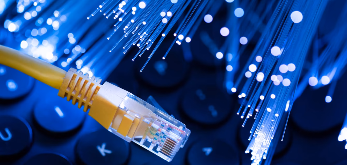 broadband-statistics US broadband statistics 2026 — fiber connections and adoption gap chart by Axis Intelligence Research 135 million US fixed broadband connections June 2025 FCC data visualization