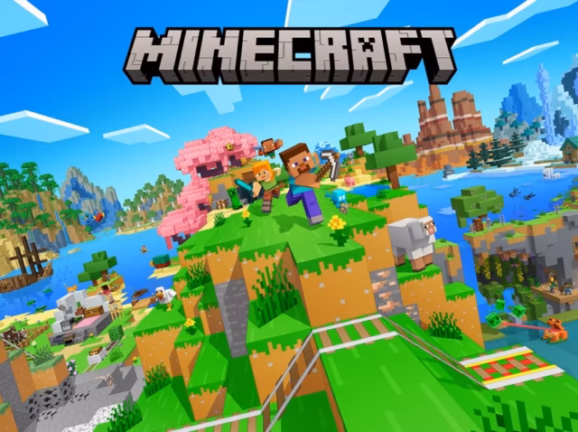 minecraft-statistics Minecraft statistics 2026 infographic showing 350 million copies sold and 212 million monthly active players Minecraft franchise momentum data 2026 — sales milestones, player count by year, and A Minecraft Movie box office gross