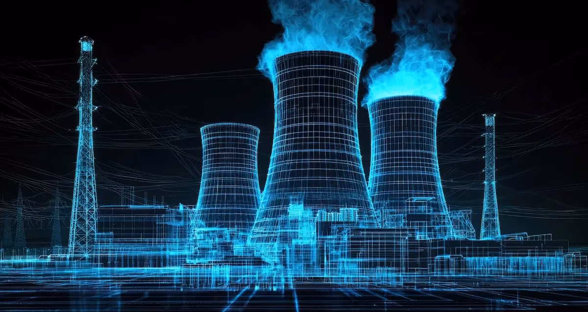 nuclear-energy-for-data-centers Nuclear energy powering AI data centers — cooling towers and server racks Small modular reactors and data center electricity demand growth 2026 Nuclear Energy for Data Centers 2026 nuclear energy data centers 2026