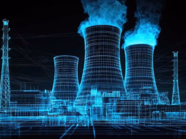 nuclear-energy-for-data-centers Nuclear energy powering AI data centers — cooling towers and server racks Small modular reactors and data center electricity demand growth 2026 Nuclear Energy for Data Centers 2026 nuclear energy data centers 2026