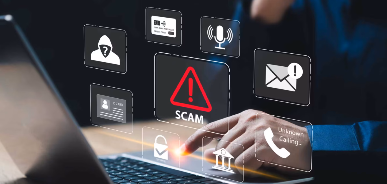 Online scam statistics 2026 global losses map showing $442 billion in annual scam harm across 42 countries Bar chart of online scam statistics by country 2025 showing US Australia Canada UK reported losses compared