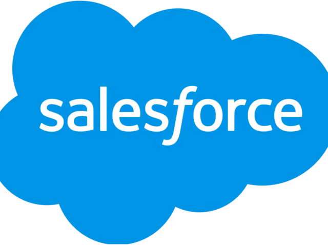 salesforce-statistics Salesforce statistics 2026 revenue and CRM market share chart Salesforce FY2026 annual revenue .5 billion and 20% CRM market share bar chart