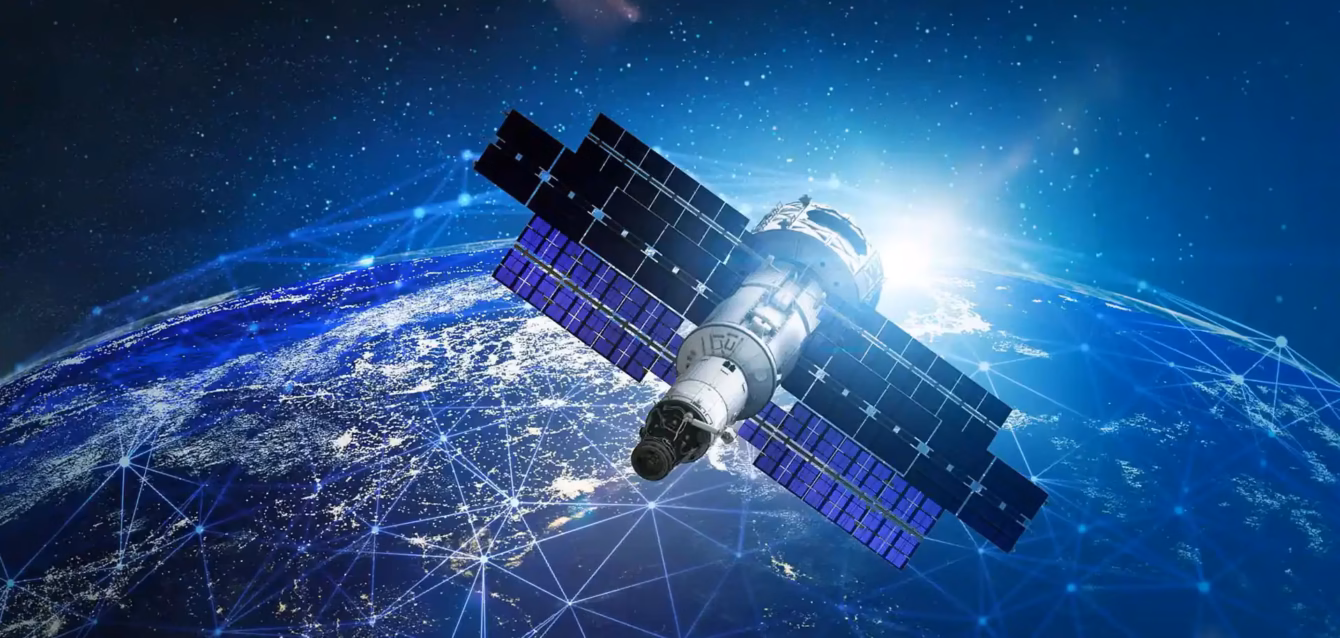 satellite-internet-statistics Satellite internet statistics 2026: constellation size comparison chart showing Starlink, OneWeb, and Amazon Leo satellite counts SAMCI™ index chart showing Starlink's 90.4% share of LEO internet constellation satellites as of Q1 2026