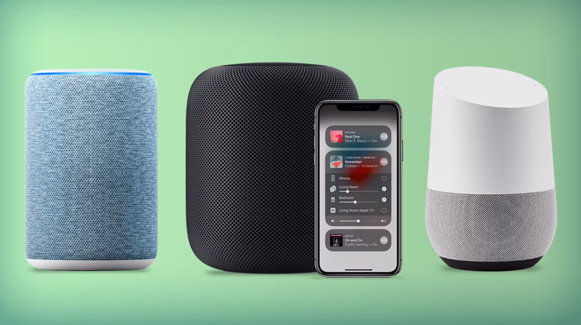 smart-speaker-statistics Smart speaker statistics 2026 showing global market size at 16.7 billion dollars and U.S. household ownership rate at 35 percent Chart showing smart speaker shipment decline of 8.8 percent in 2024 and Alexa Plus AI launch impact on market growth through 2026