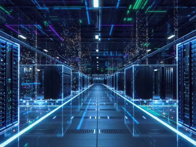 ai-data-center-statistics Data center statistics 2026 chart showing 590 facilities, 84.7% occupancy and 2,967.7 MW of installed IT load Installed Density Ratio by data center metro 2026, from 106.8 watts per square foot in Portland to 14.3 in Seattle