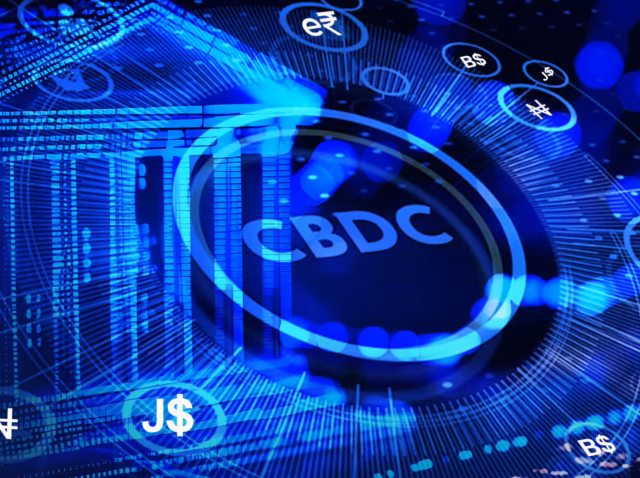 cbdc-statistics CBDC statistics 2026 chart showing 146 countries exploring and three live retail launches, Axis Intelligence Research Central bank digital currency adoption by stage 2026 with delivery index reading Digital euro timeline and disclosed cost commitments 2023 to 2029, European Central Bank