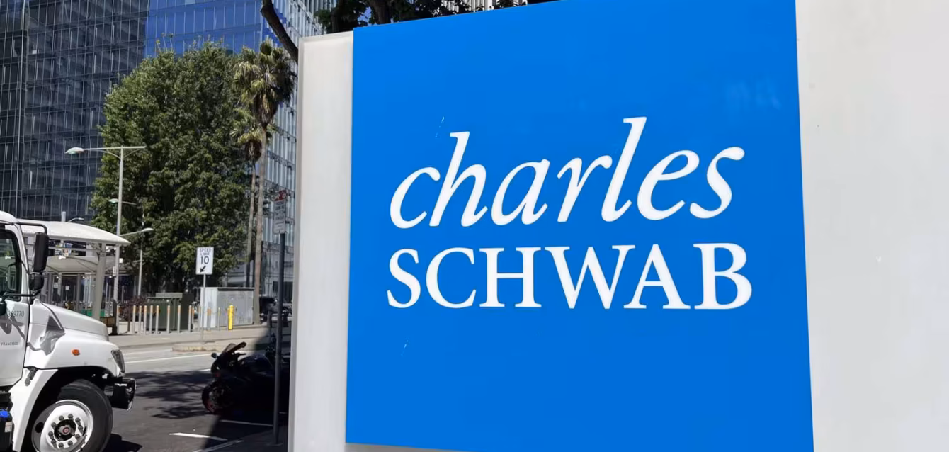 charles-schwab-statistics Charles Schwab statistics 2026 chart showing .04 trillion in total client assets and 39.9 million active brokerage accounts Schwab client margin balances rising to 9.9 billion, 12 percent of all US margin debt, July 2026