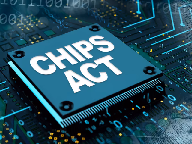 chips-act-statistics CHIPS Act statistics 2026 chart showing .7 billion awarded against .1 billion disbursed CHIPS Act funding by state 2026 with Arizona, New York and Texas holding 74 percent of federal grants