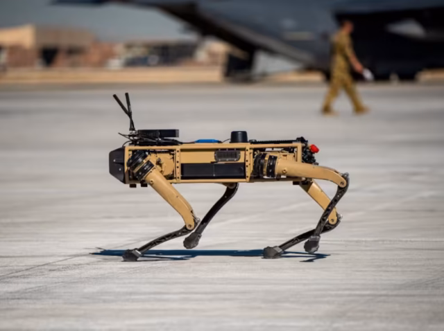 military-robotics-statistics Military robotics statistics 2026 chart showing monthly unmanned ground vehicle missions rising from 7,511 in January to 19,969 in July UGV mission and defence budget data comparing Ukraine ground robot deployment with US autonomous ground vehicle funding in 2026