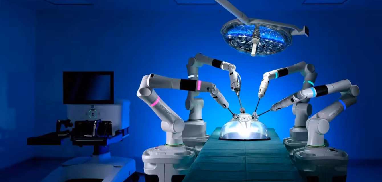 robotic-surgery-statistics Robotic surgery statistics 2026 showing global da Vinci procedures and installed base, Robotic surgery procedures per system and US contested procedure share 2022 to 2026, Axis Intelligence Research, surgical robot statistics 2026