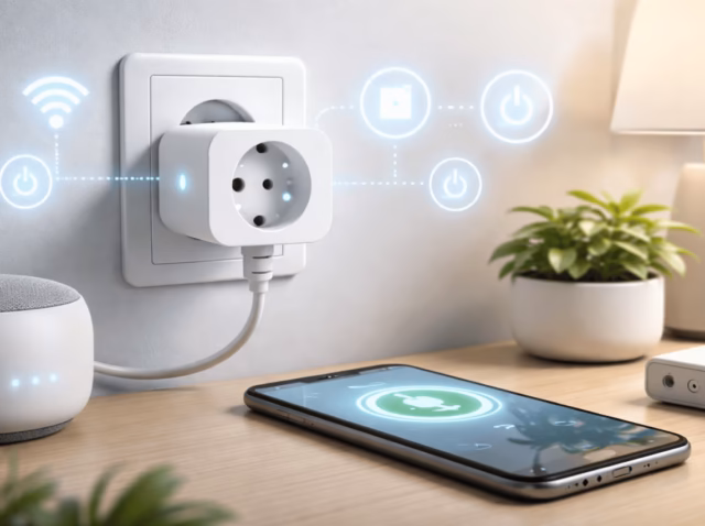 Smart plug statistics 2026 chart showing standby power cost per US household, Axis Intelligence Research Standby power cost per year by share of household electricity use, 2026 EIA rates