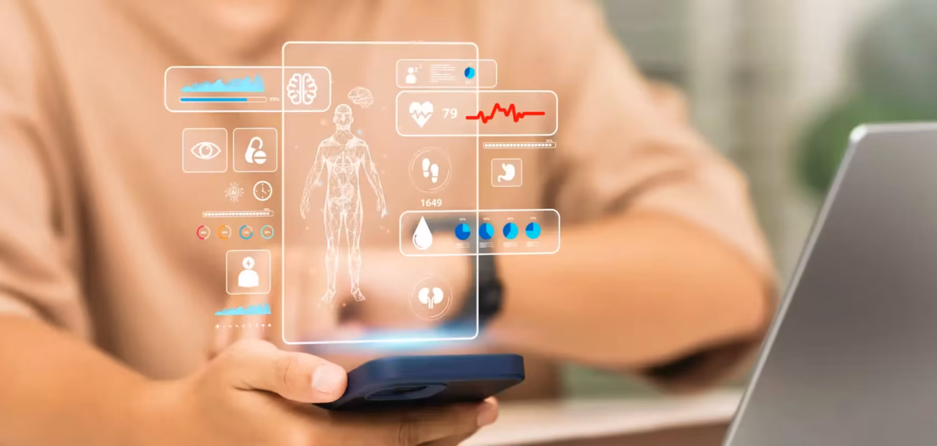 connected-health-statistics Connected health statistics 2026 — CHLMI index at 40.9, showing 41.1% wearable adoption against 19.2% clinical data sharing, from Axis Intelligence Research How many wearable users share data with doctors in 2026 — 73.4% willing versus 19.2% who actually do, US HINTS data charted by Axis Intelligence Research
