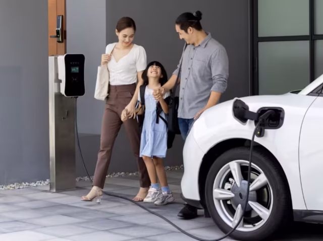 ev-sales-by-brand EV sales by brand 2026 bar chart comparing BYD and Tesla battery-electric sales in H1 2026 EV Automaker Momentum Index ranking of top electric car makers by sales, growth and BEV share