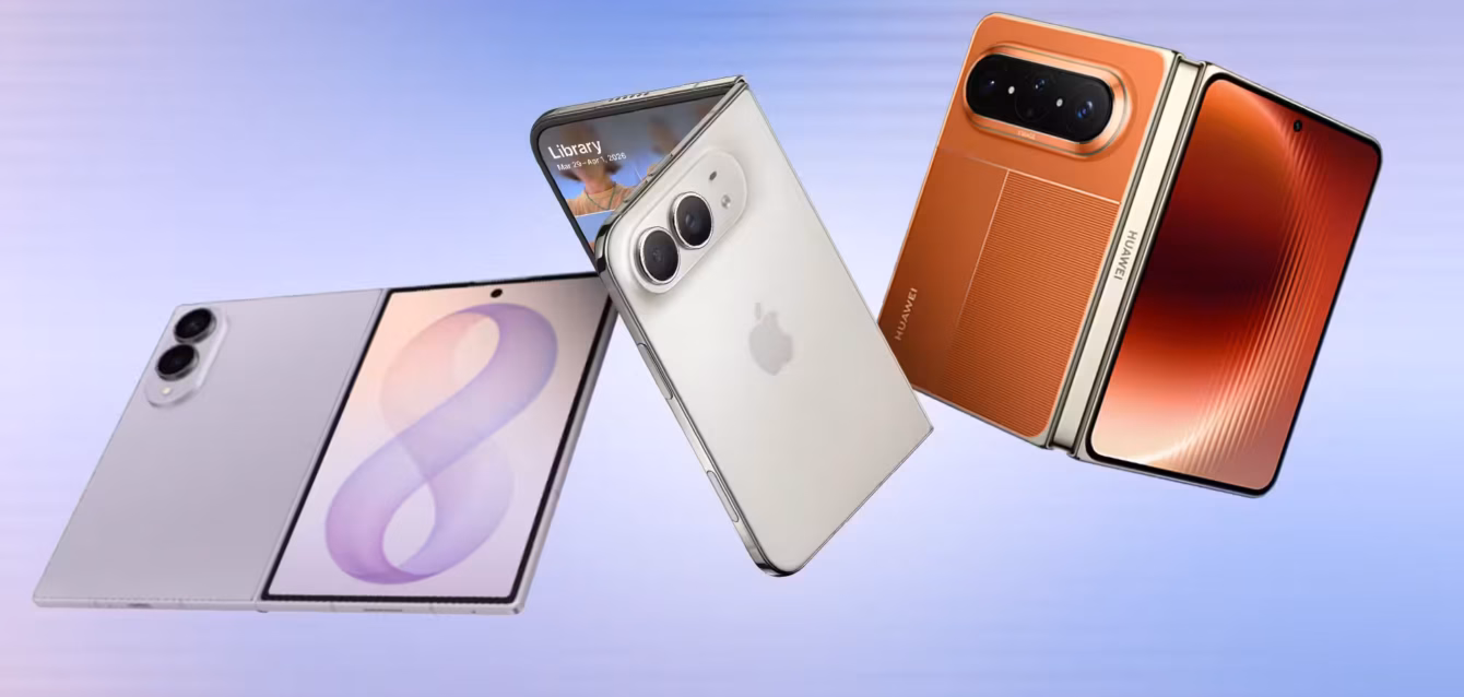 foldable-phone-market-share Foldable phone market share 2026 chart showing Samsung at 38 percent, Apple at 25 percent and Huawei at 22 percent of global shipments Global foldable smartphone market share by vendor 2026, with Apple's iPhone Duo entry and Samsung's forecast revision from 32 to 38 percent