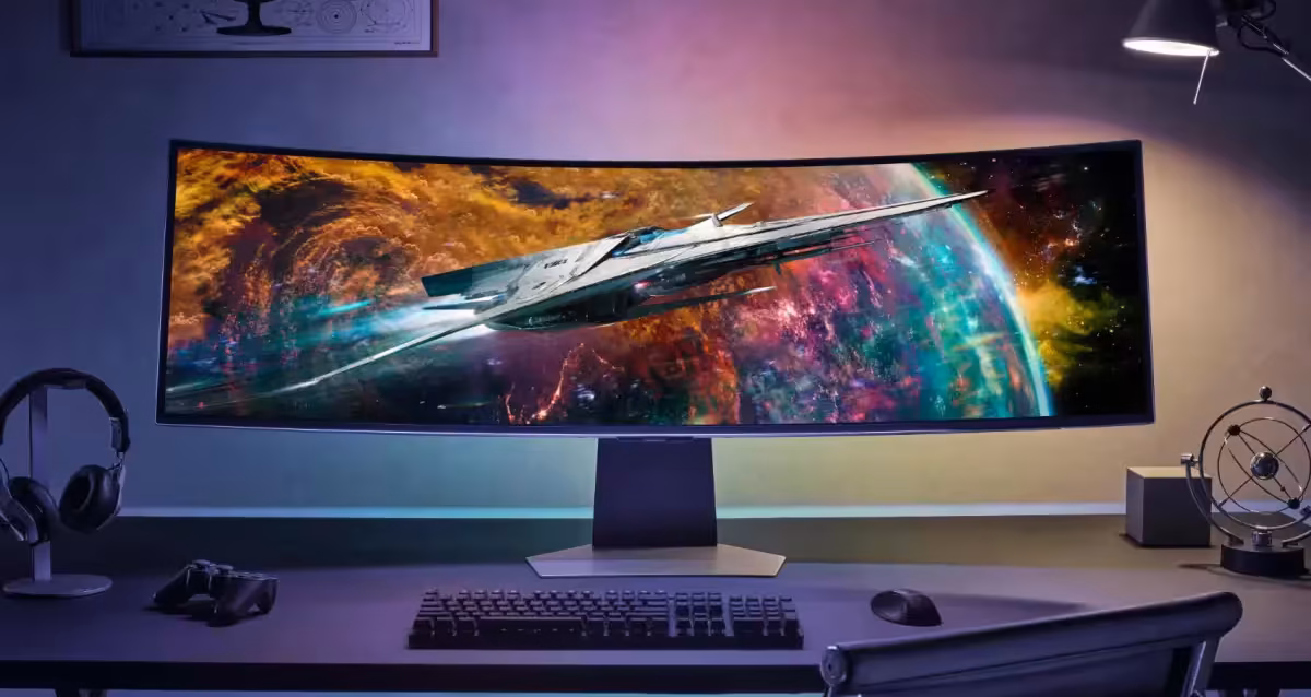 gaming-monitor-statistics Gaming monitor statistics 2026 chart showing OLED shipments and Steam resolution share OLED monitor shipments vs 1080p and 1440p gaming resolution share in 2026
