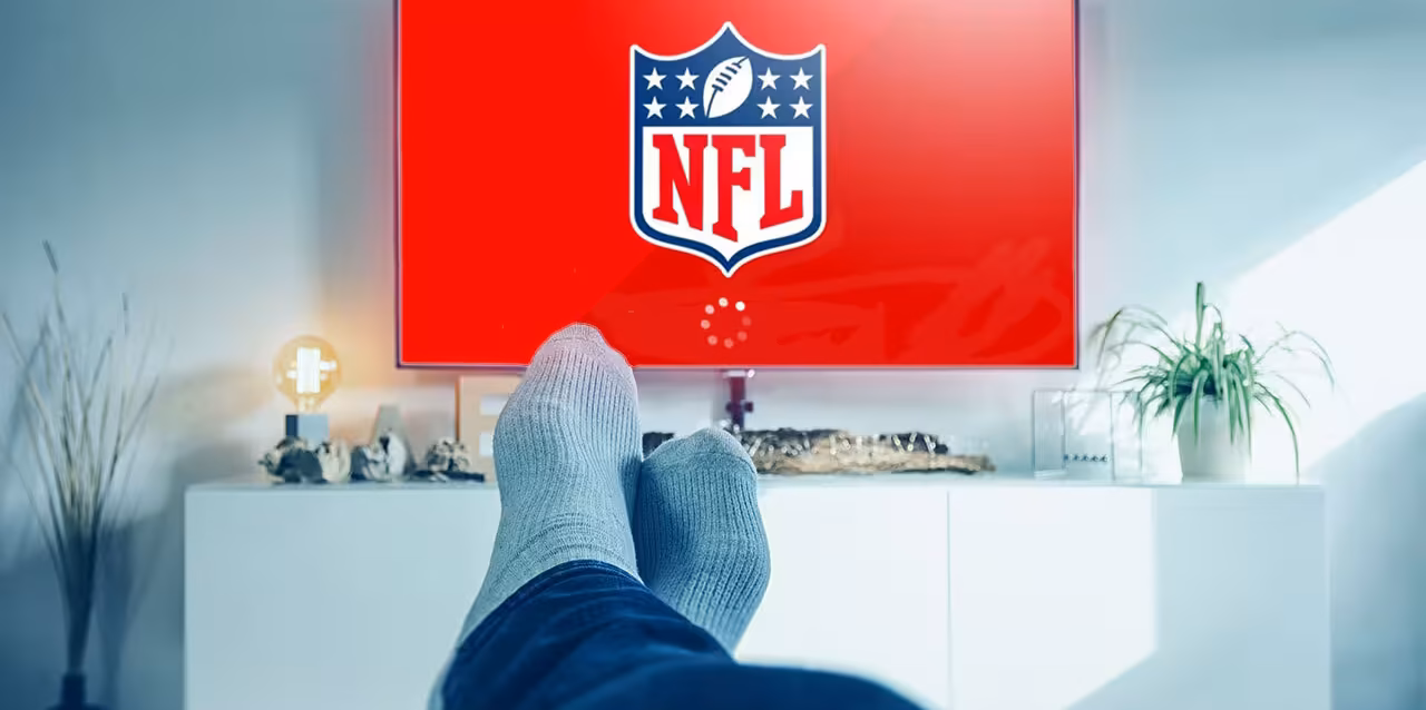 nfl-streaming-statistics NFL streaming statistics 2026 chart of most-streamed NFL games Stream Parity Ratio comparing Netflix and Prime Video NFL audiences with the league average