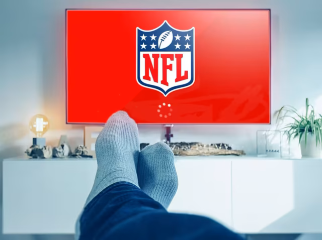 nfl-streaming-statistics NFL streaming statistics 2026 chart of most-streamed NFL games Stream Parity Ratio comparing Netflix and Prime Video NFL audiences with the league average
